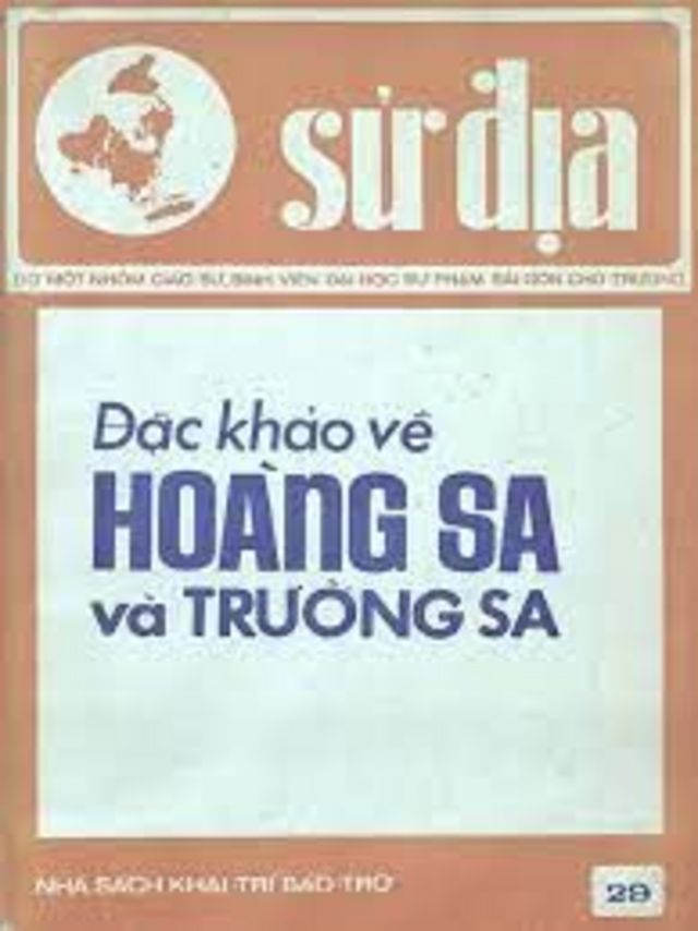 Tập san Sử địa Hoàng Sa và Trường Sa